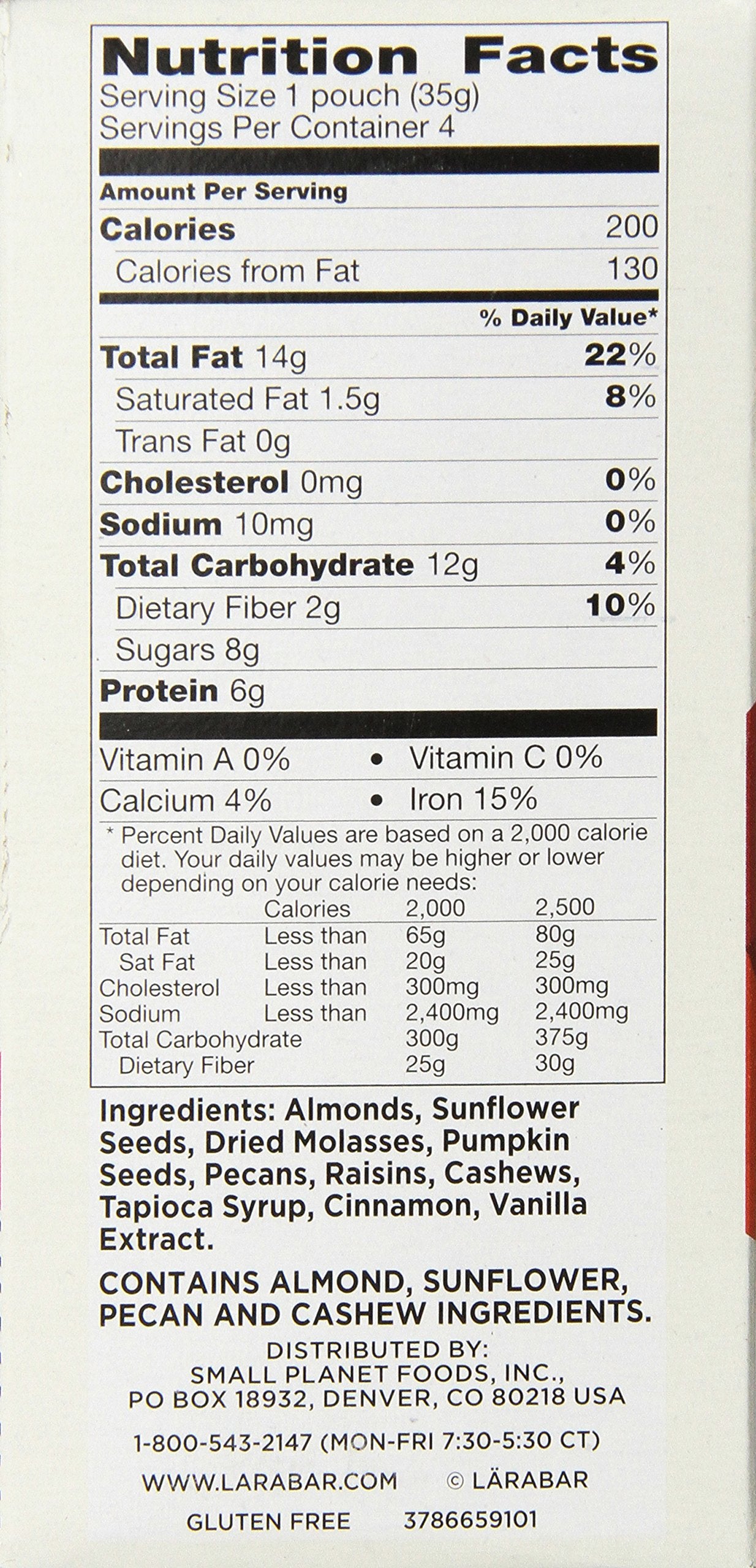 Larabar Renola Cinnamon Nut Grain-Free Granola Pouches, 5 Ounce