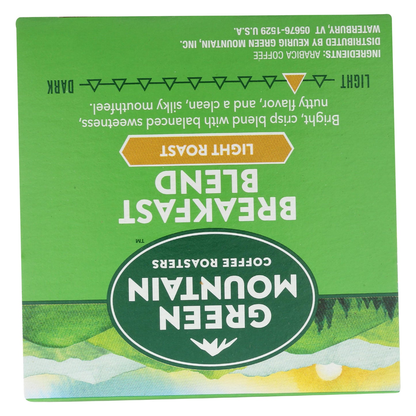 Green Mountain Coffee Keurig Single-Serve K-Cup Pods, Breakfast Blend Light Roast Coffee, 12 Count