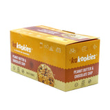 Kakookies A Cookie Re-Imagined, Peanut Butter (Box of 12 Cookies), Soft-Baked, Plant-Based, Dairy Free, Gluten Free, Vegan