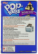 Pop-Tarts Toaster Pastries, Frosted Hot Fudge Sundae, 13.5-Ounce Boxes (Pack of 12)