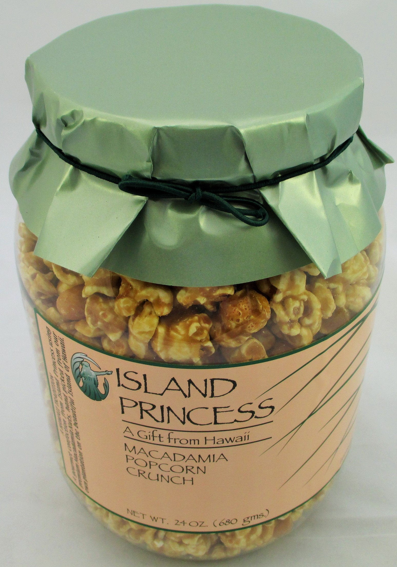 Macadamia Popcorn Crunch, Large Jar, Hawaii's Finest (24 Oz. 680g)