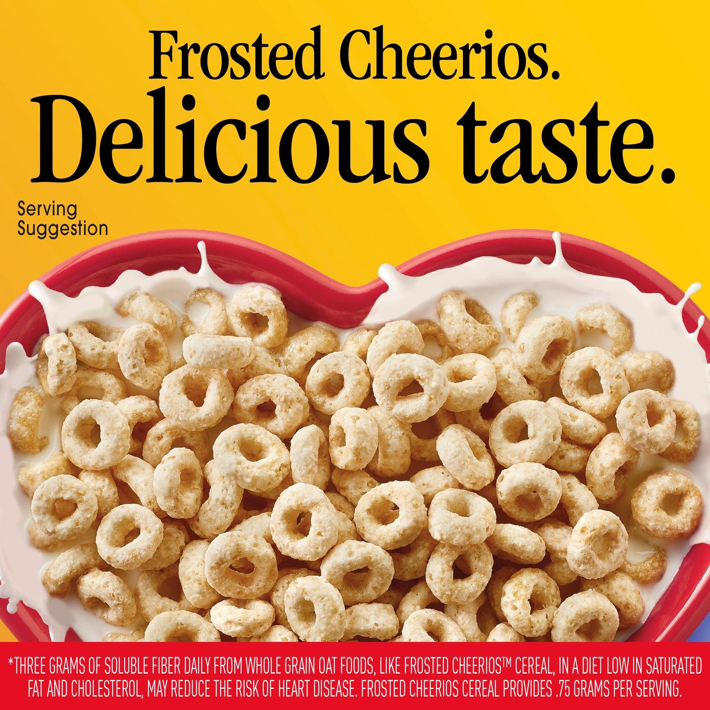 Frosted Cheerios, Heart Healthy Cereal, Family Size, 18.4 oz