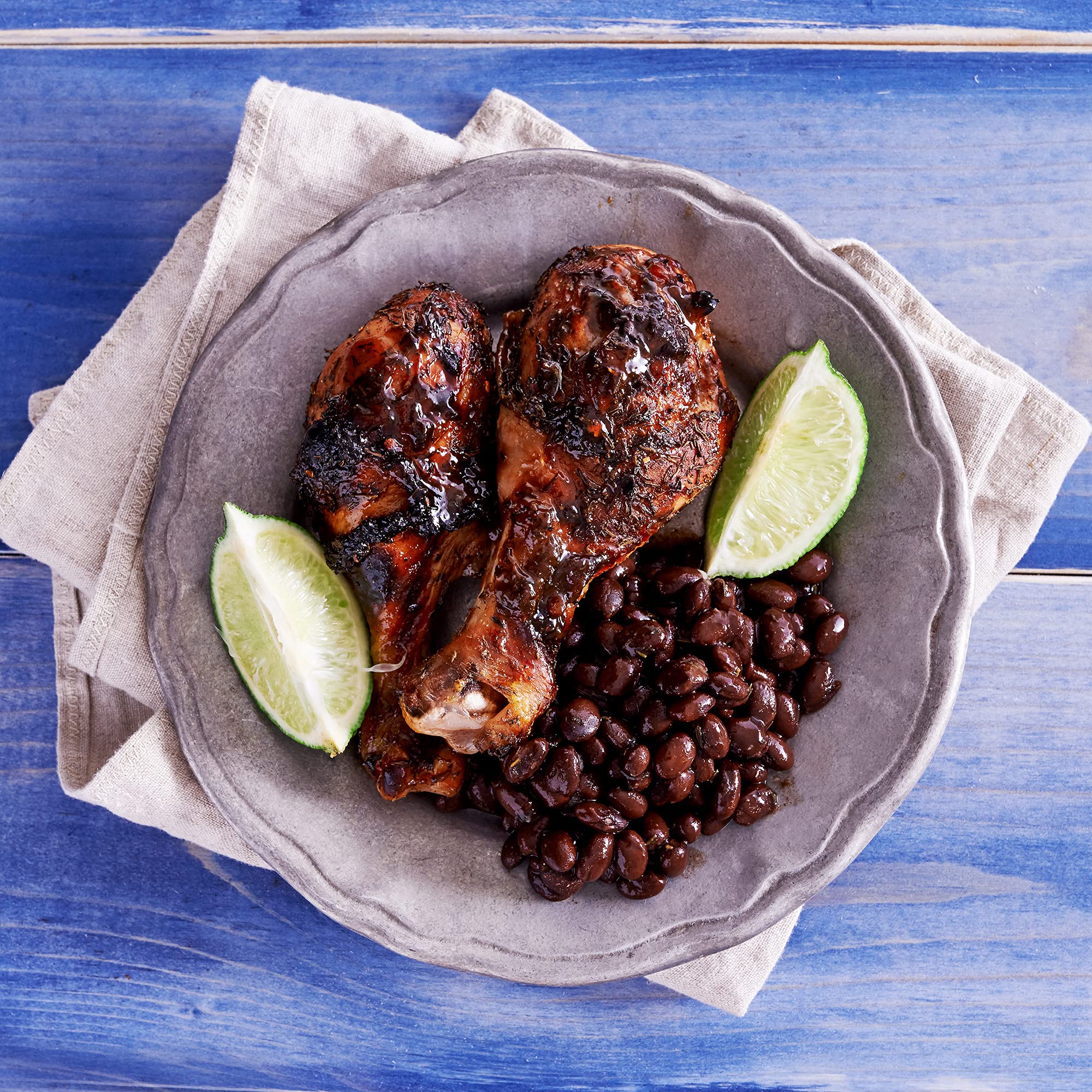 The Spice Lab Island Jerk Seasoning - All Purpose Jamaican Jerk Chicken Blend for Chicken Liver, Ground Pork & Seafood - 4 oz Shaker Jar - Kosher