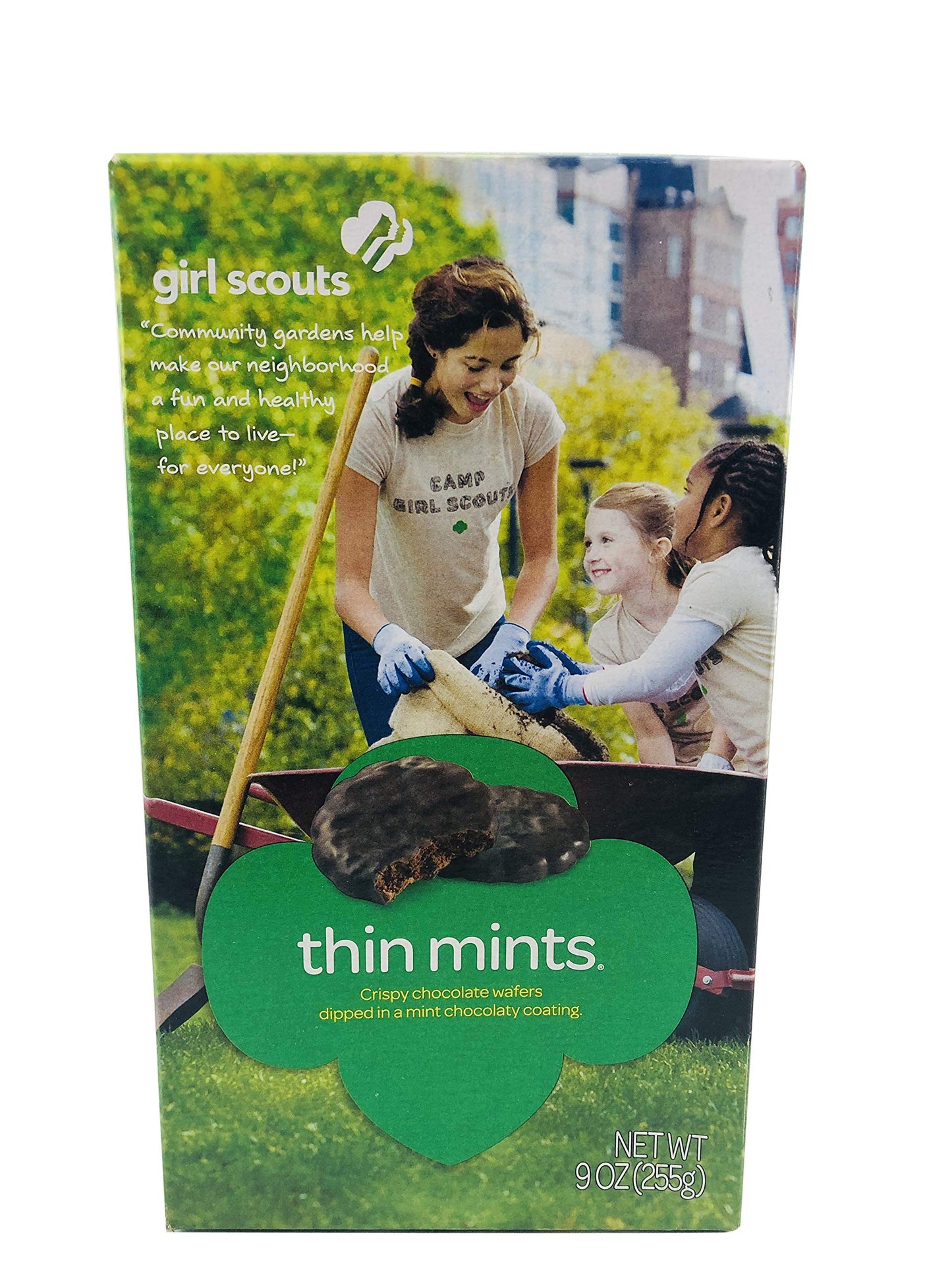 Girl Scout Cookies Thin Mints, Caramel DeLites (Samoas), Peanut Butter Patties (Tagalongs) and Peanut Butter Sandwich (Do-si-dos) Variety 4 Pack