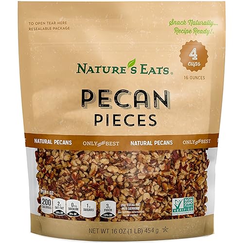 Nature's Eats, Pecan Pieces, 16 Oz