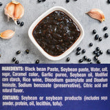 Sun Luck Black Bean Garlic Sauce 8 oz Jar - Savory Fermented Black Beans with Garlic for Stir-Fry, Marinades & Dipping; Bold Umami Flavor.