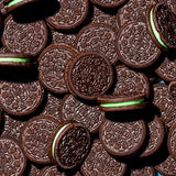 OREO Mint Creme Chocolate Sandwich Cookies, Party Size, 24.95 oz