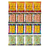 Stellar Snacks Mini Pretzel Braids, 4 Flavor Variety Pack, 1.5 Oz 24 Packs (6 Count x 4 Flavors), Gourmet Pretzel Sticks, Vegan, Kosher, Non GMO