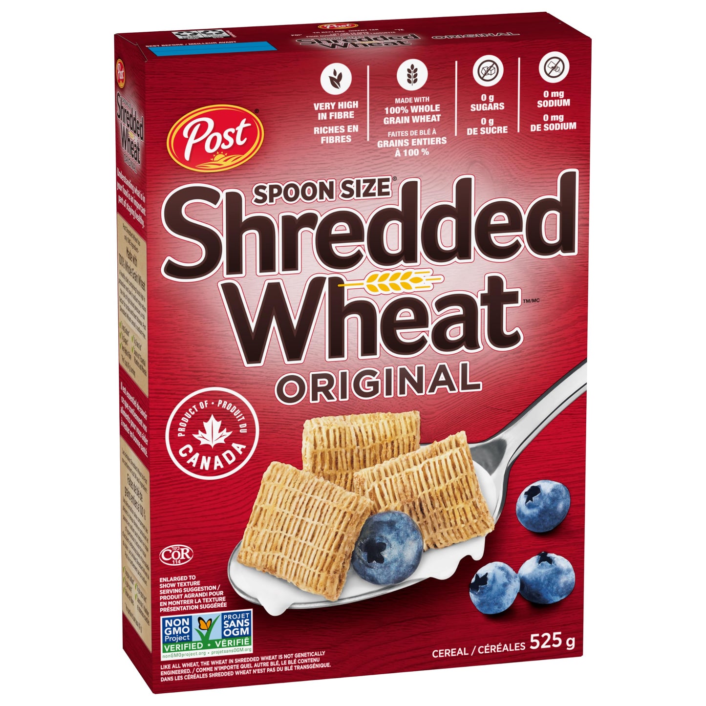 Post Spoon Size Shredded Wheat Original Cereal 525g