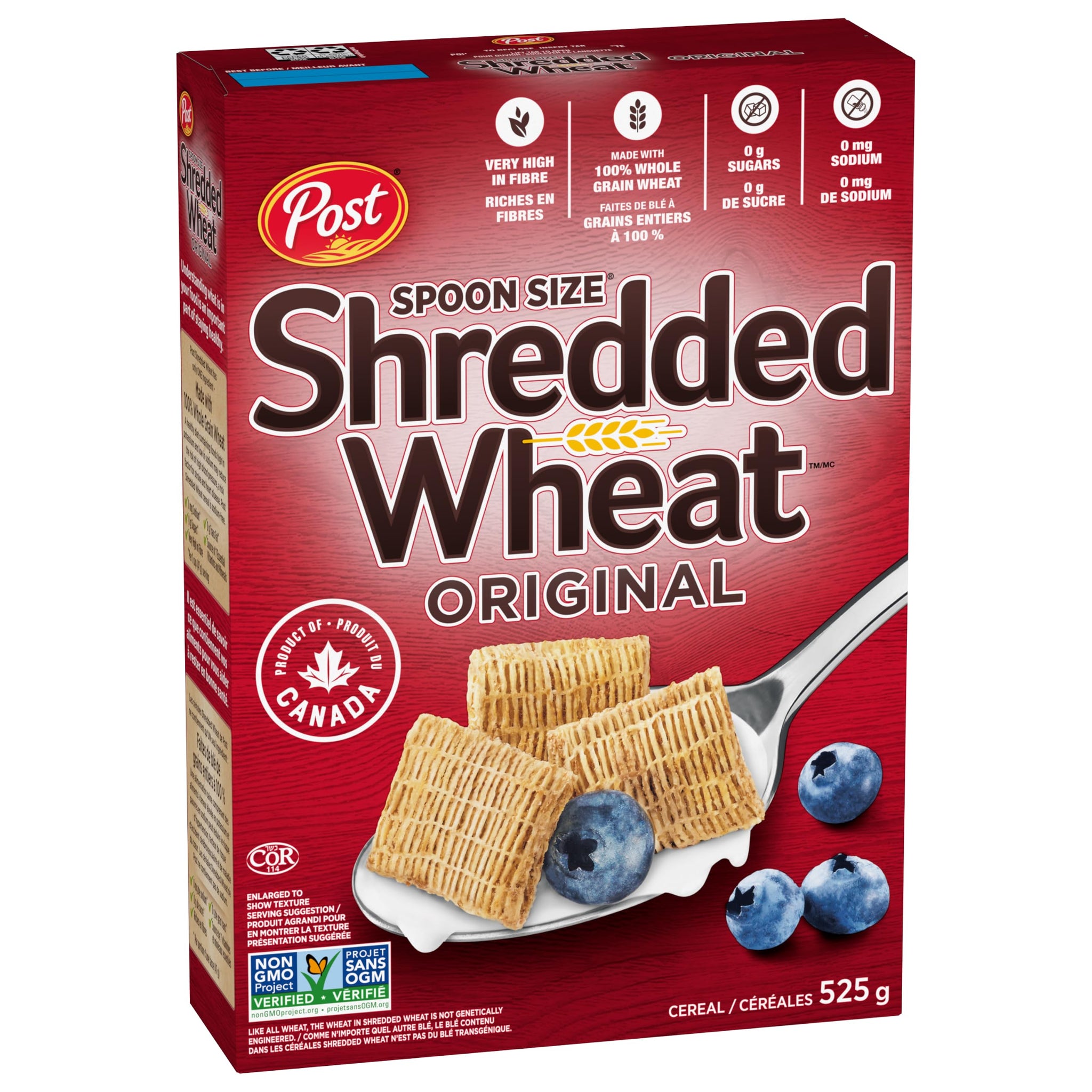 Post Spoon Size Shredded Wheat Original Cereal 525g