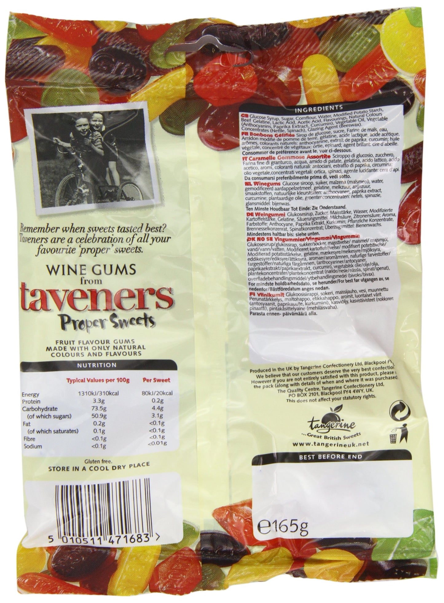 Taveners Wine Gums, 5.8 oz., Two bags