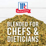 McCormick Perfect Pinch Garlic & Herb Seasoning, 19 oz - One 19 Ounce Container of Garlic Herb Seasoning to Add Zesty Flavor to Chicken, Pasta, Salads