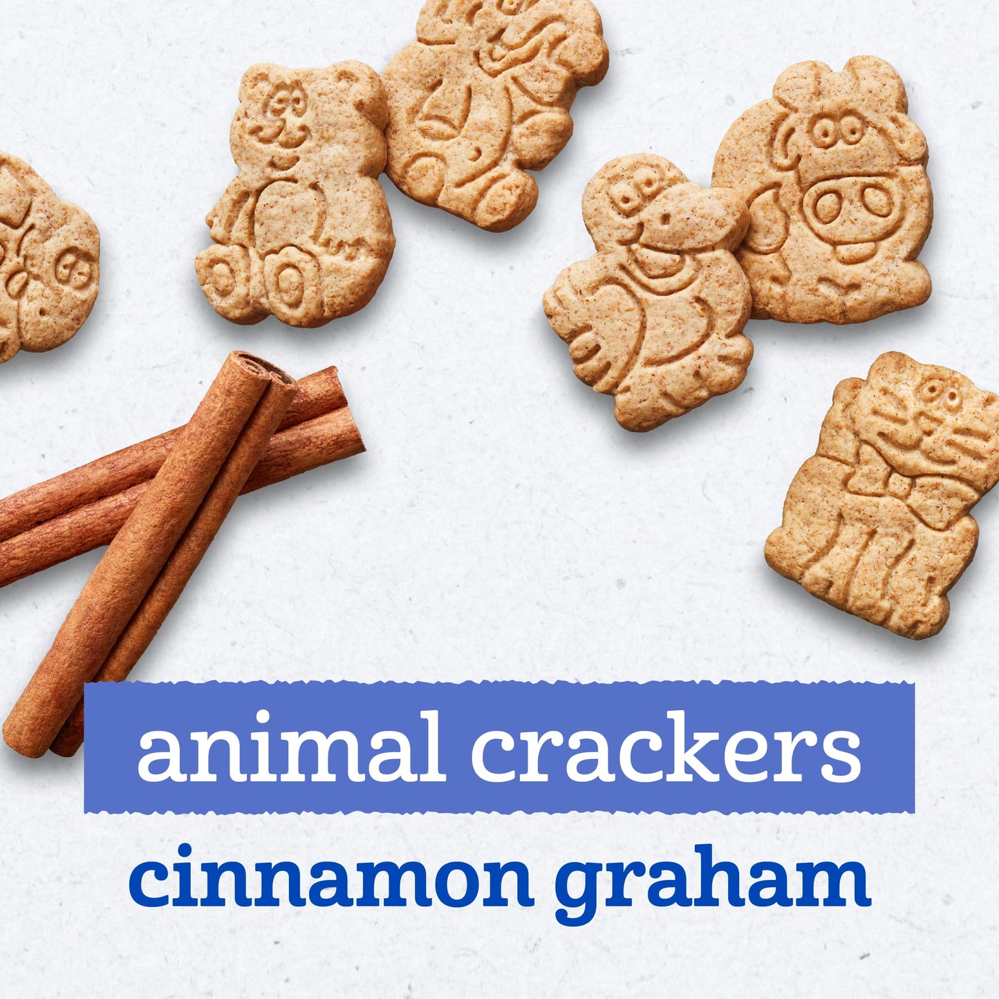 Gerber Animal Crackers, Snacks for Toddlers, Toddler Crackers, Vitamin E, Iron, Finger Foods, 4PK