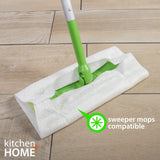 Kitchen + Home Paper Towel Alternative - Heavy Duty Washable Reusable Rayon Towels Made From Bamboo - One roll replaces 6 months of towels! 2 Pack