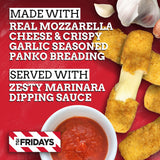 TGI Fridays Mozzarella Sticks Frozen Snacks with Marinara Sauce, 17.4 oz Box