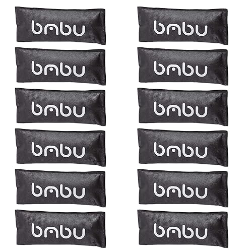 bmbu Charcoal Shoe Deodorizers - Activated Natural Bamboo Air Purifying Bag Insert for Sneakers Oder Eliminator Mini Bags -Absorber/Freshener for Gym