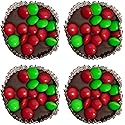 Made in USA 1 lb Artisan Creamy Candy Drop Fudge Cups (Pack of 4)