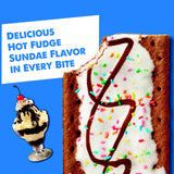 Pop-Tarts Frosted Hot Fudge Sundae Breakfast Toaster Pastries, 13.50 Ounce
