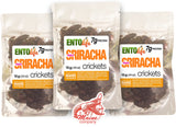 EntoVida Roasted Edible Crickets - Sriracha - New Larger Size