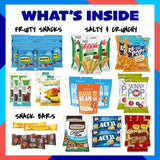 Student Encouragement - Allergy Friendly Snack Box (40 Piece Gluten Free, Dairy Free, Vegan Variety Gift Basket Care Package) Popcorn, Pretzels, Fruit