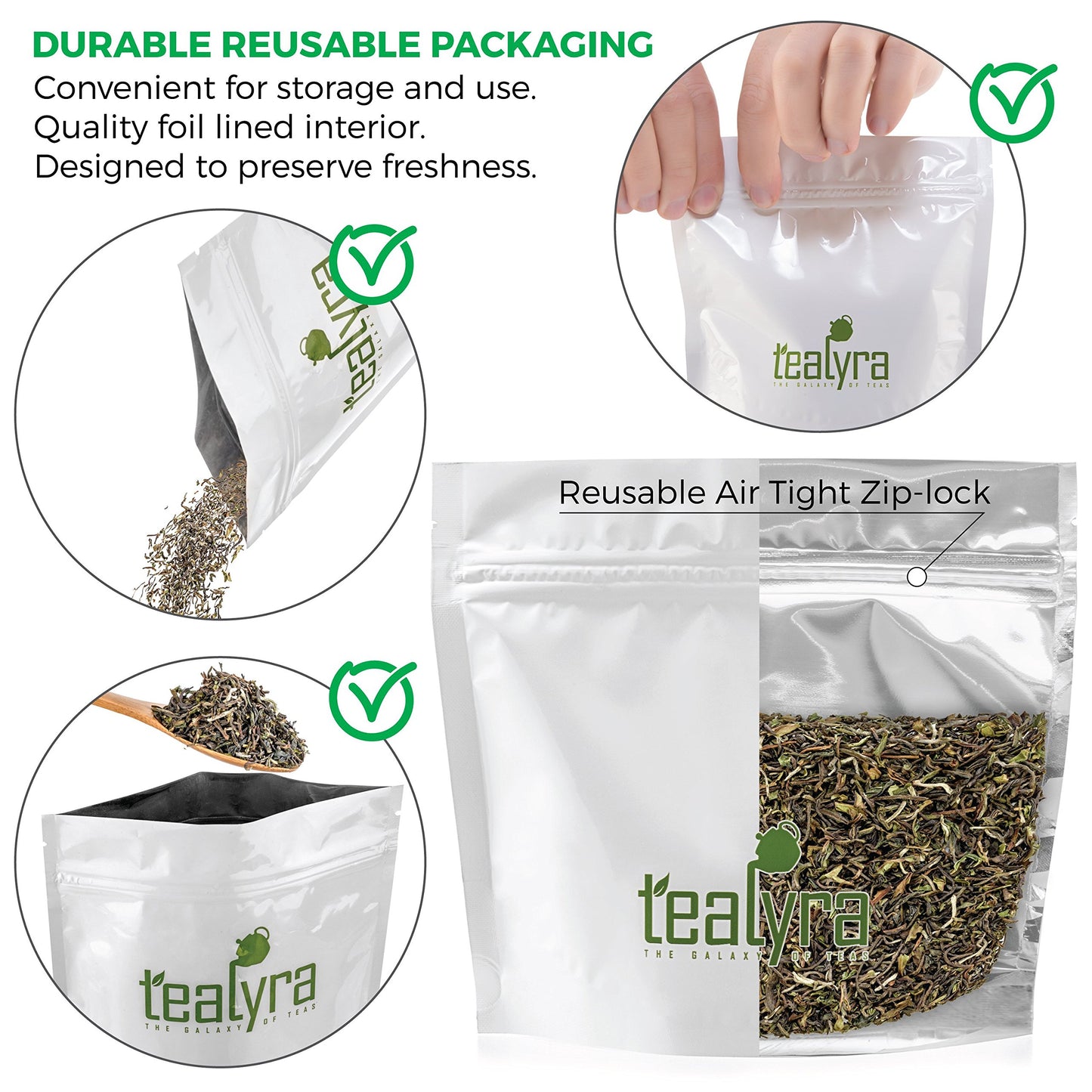 Tealyra - Darjeeling Margaret's Hope First Flush - Premium Loose Leaf Black Tea - The Best Indian Tea - Directly from Grower - Bold Caffeine