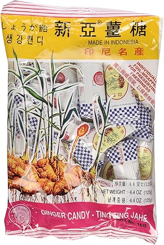 Ting Ting Jahe Ginger Candy, 4.4 ounces, pack of 4