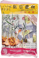 Ting Ting Jahe Ginger Candy, 4.4 ounces, pack of 4