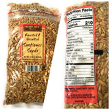 Trader Joes Nut Bundle Featuring 1 Pack of California Dry Roasted Unsalted Almonds and 1 Package of Hulled Roasted Unsalted Sunflower Seeds - A