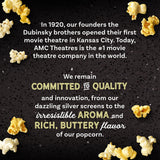 AMC Theatres Microwave Popcorn, Variety Pack with Cinnamon Butter, 2.75 oz (6 Boxes, 36 Count)