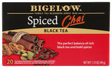 Bigelow, Spiced Chai Tea (Caffeinated), 20 Count
