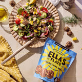 Ella’s Flats Minis - Everything (3 Pack) - Superfood seed crackers - Bold & savory - Just seeds, no fillers - 6g protein, 5g fiber, low carb