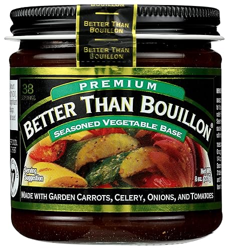 Better Than Bouillon Seasoned Vegetable Base, 8 Ounces (Pack Of 6)