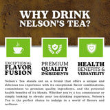 Nelson's Tea - Caffeine Free Turmeric Tea Latte - Mix of Turmeric, Cinnamon, Ginger, Clove, Nutmeg, and Black Pepper 4 oz