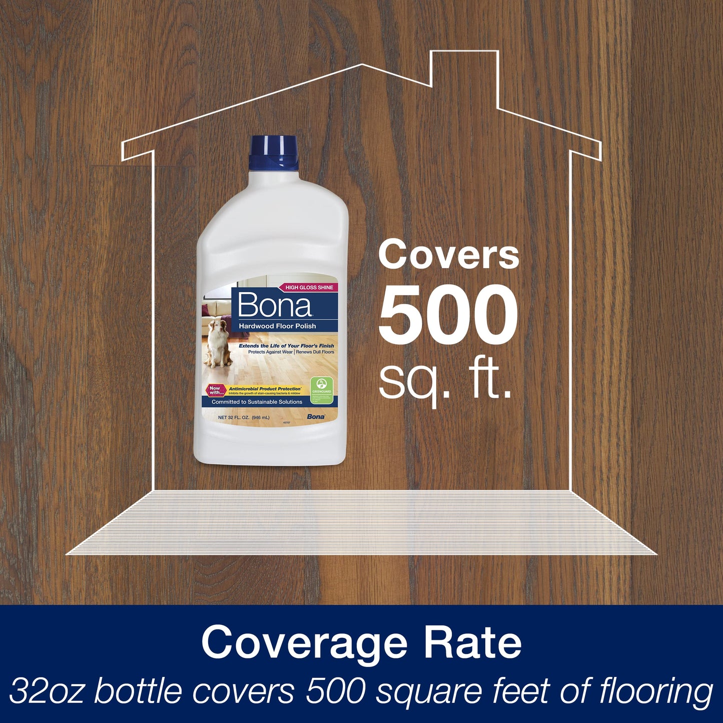 Bona Ultimate Hardwood Floor Care Kit - Pivoting Mop, Cleaning Solution & Refill, Floor Polish, Microfiber Pads for Dusting, Mopping & Polishing