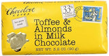 Dark Chocolate Dream Milk Chocolate Bar With Toffee And Almonds, 3.2000-Ounce (Pack of 6)6