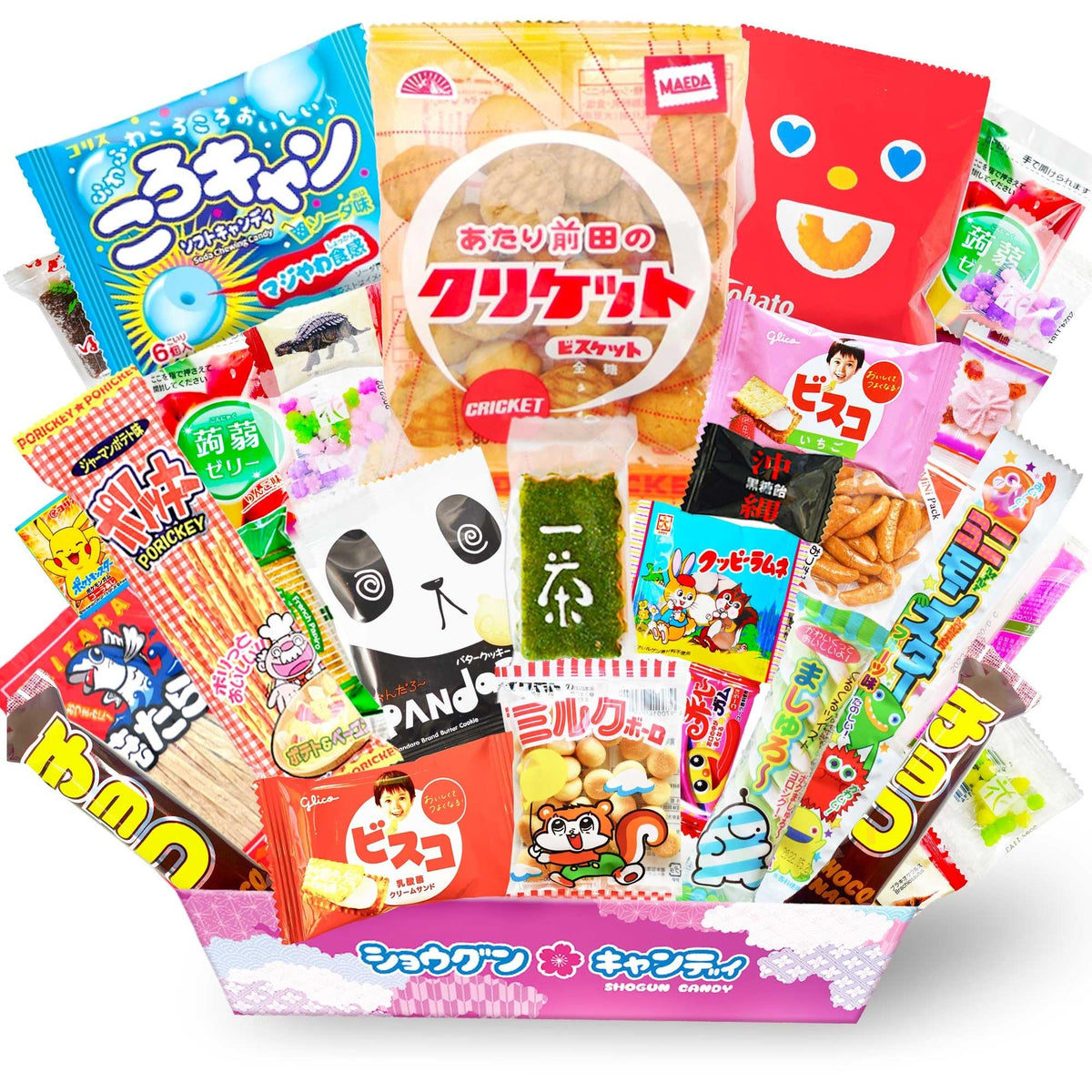 SHOGUN CANDY, Japanese Snacks & Japanese Candy Variety Pack 30 Pcs, Vol.7