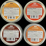 Dean Jacob's Bread Dipping Collection, Italian Seasoning Blends, 4 Tins, Powder Form, 4 Ounce, 2-Pack