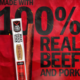 Jack Link's Classics Original Jerky Sticks - Made with Beef and Pork - Ready to Eat Real Meat Snacks - 5g Protein per Serving - (20 Count) 0.8 oz
