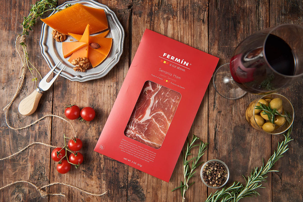 Serrano Ham Sliced 2 oz by Fermin