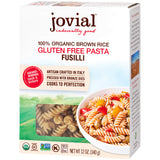 100% Organic Brown Rice Pasta; Fusilli