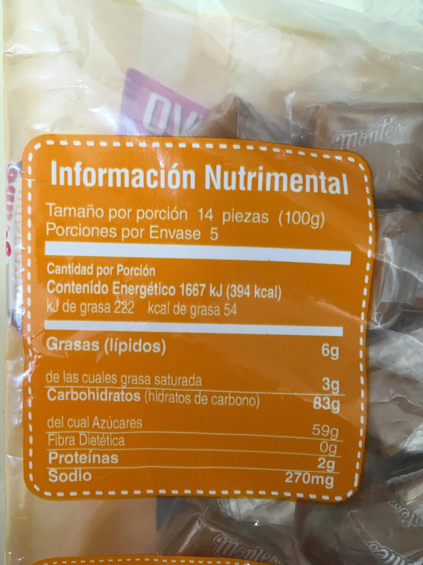 Montes Vanilla Caramel Soft Candy - Caramelos Suave de Leche Sabor a Vainilla 17 Ounces