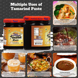 Rani Tamarind Paste Puree (Imli) 8oz (227g) Glass Jar, No added sugar ~ All Natural | Vegan | Gluten Free | No Colors | NON-GMO | Kosher | Indian