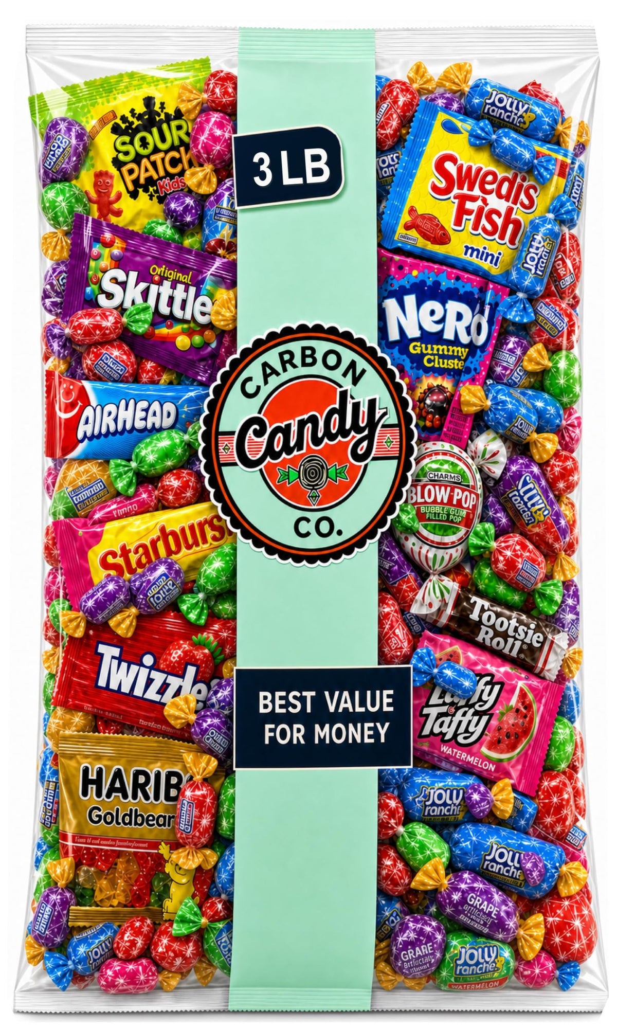 Pinata Candy Variety Pack - 3 Lb Assorted Mix, Pinata Stuffers for Kids