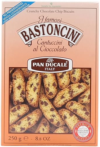 Pan Ducale Chocolate Biscotti, 8.8-Ounce (Pack of 3)