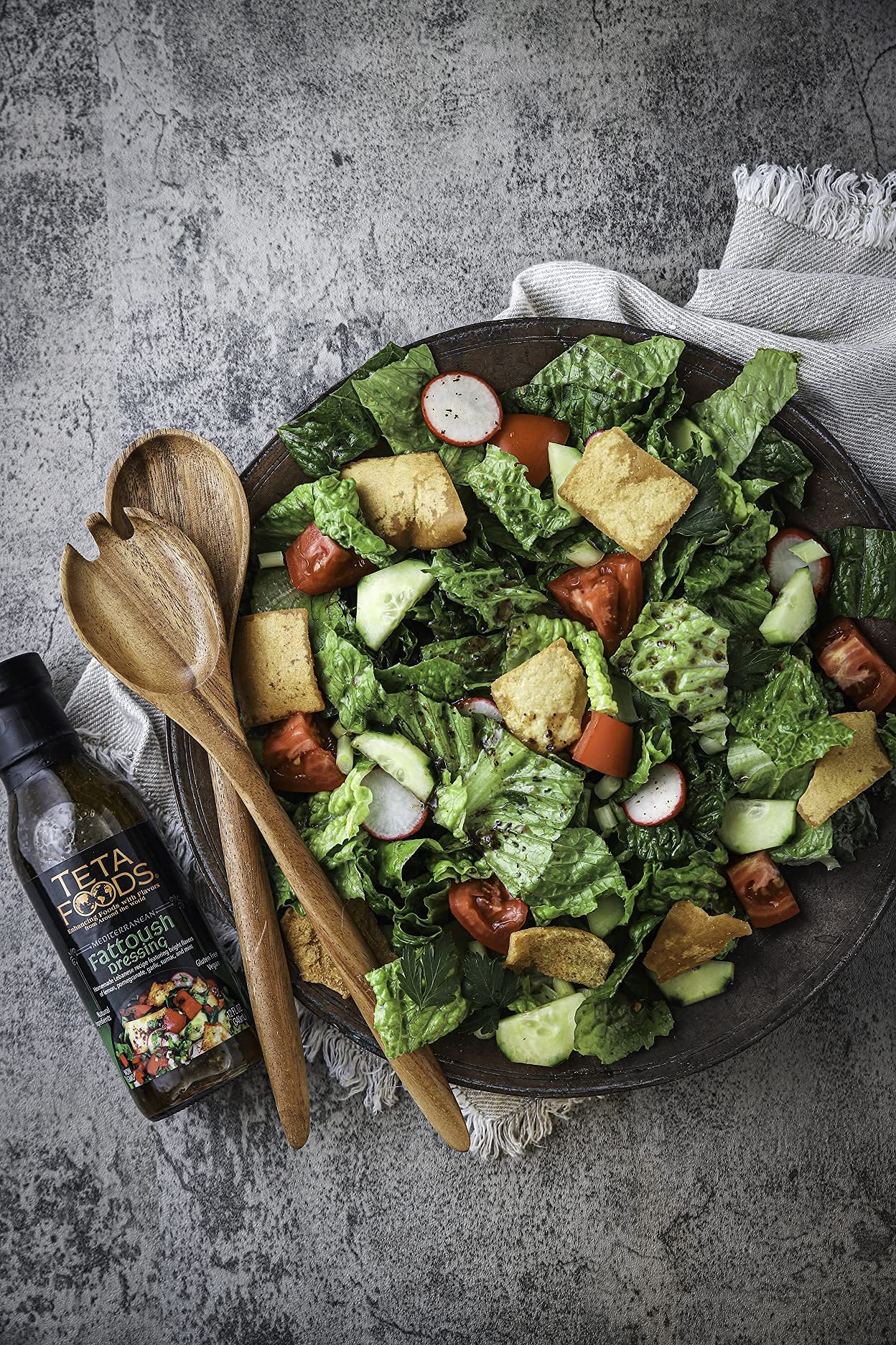 Teta Foods Assorted Selection of Middle Eastern Dressings and Marinades (Tahini Shawarma Fattoush)