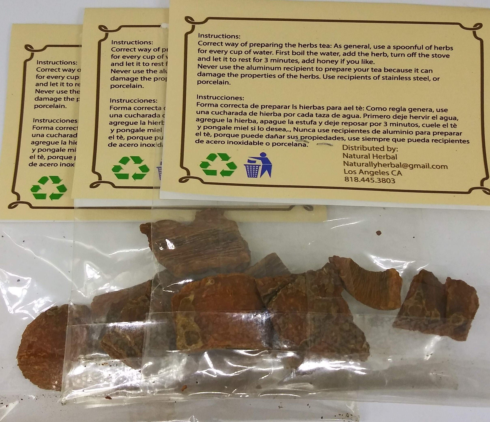 Quina Roja (Hierba-Tea) (12 G.)3 pack