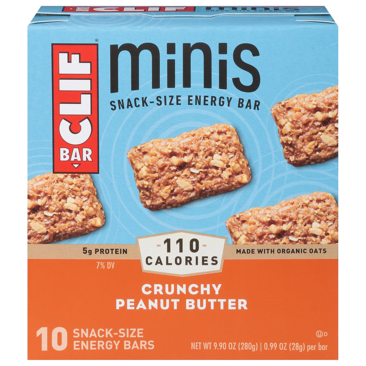 BAR MINI CHRNCHY PB 10CT