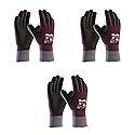 MaxiDry Zero 56-451 Cold Condition Work Glove with Thermal Lining and Full Double-Dipped Nitrile Coating (3, Medium)