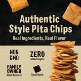 Cedar Valley Pita Chips Sea Salt | 180g (Pack of 6) | Seed Oil Free, Cooked in 100% Coconut Oil | Crisp, Golden & Flaky | No Preservatives, Non-GMO