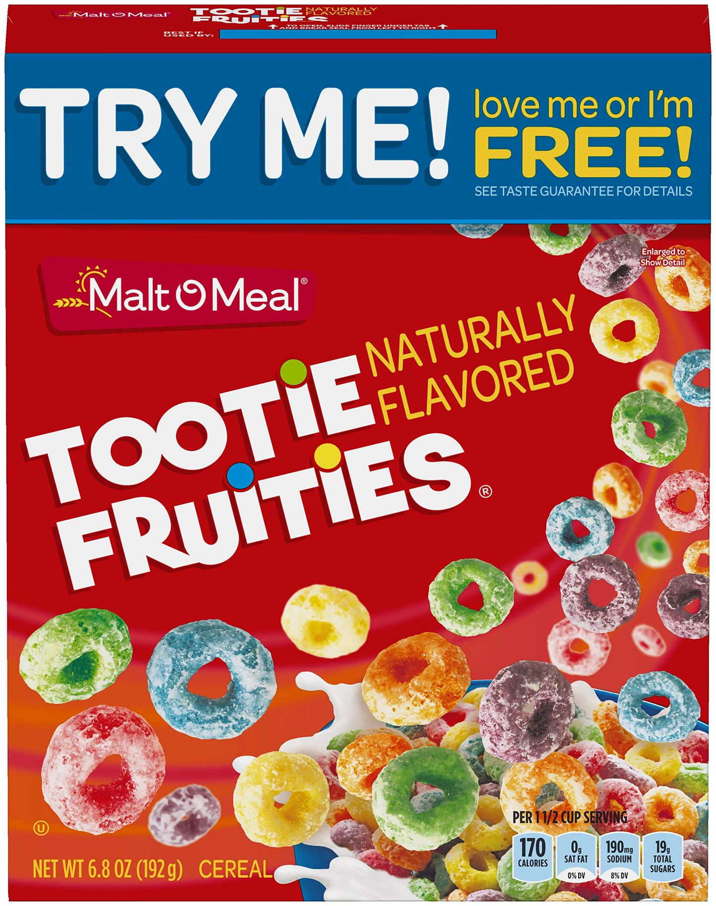 Post Tootie Fruities American Cereal (6.8oz) 192g